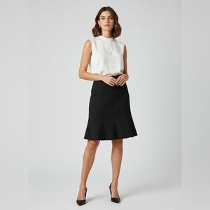 Michael Kors Black A-Line Skirt